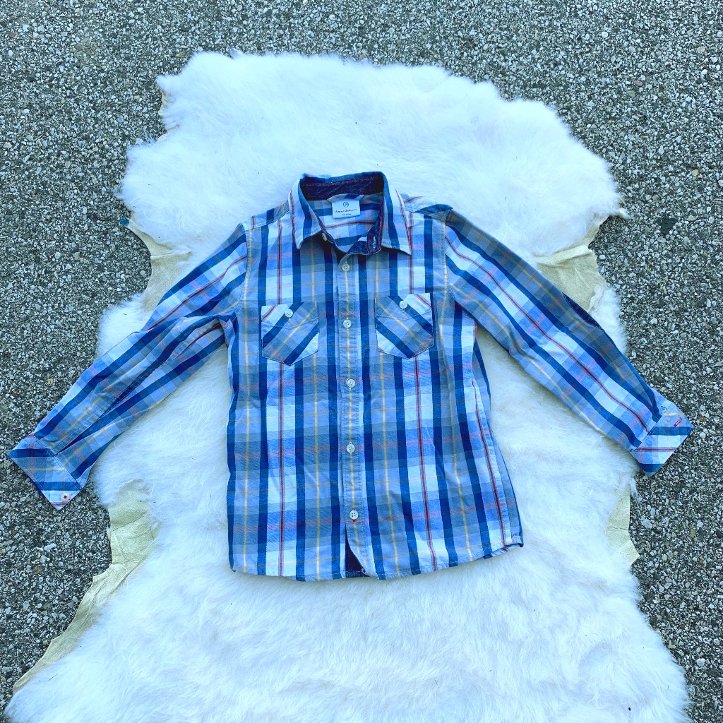 Hanna Andersson Plaid Button Down